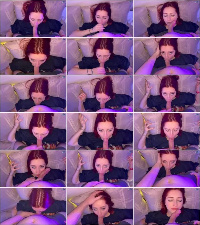 Amelia_Ball - Sabbernder Blowjob mit Gesichtsspritzer [FullHD 1080p] (MDH)