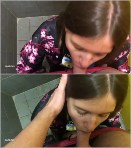 Dvabitch - Erstaunliches madchen blowjob nach dem training in der fitnesstudio-dusche [FullHD 1080p] (MDH)