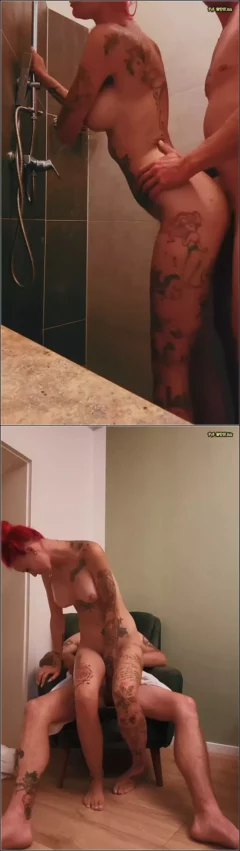 Annidemieche - Im Hotel Teil 1 - In der Dusche geblasen und gefickt [SD 1920p] (MDH)