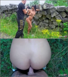 ChristyLey - Hubsche deutsche Brunette Teen im Wald gefickt! [FullHD 1080p] (MDH)
