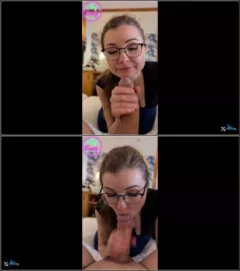 TinyEmily - Bitte spritz mir in den Mund - An Vatertag Stiefdaddys Schwanz abgemolken [FullHD 1080p] (MDH)