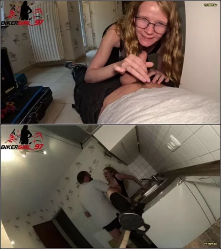 Bikergirl_97 - Handwerker Verfuhrt Und Voll Squirtet Kuche Verkauft [FullHD 1080p] (MDH)