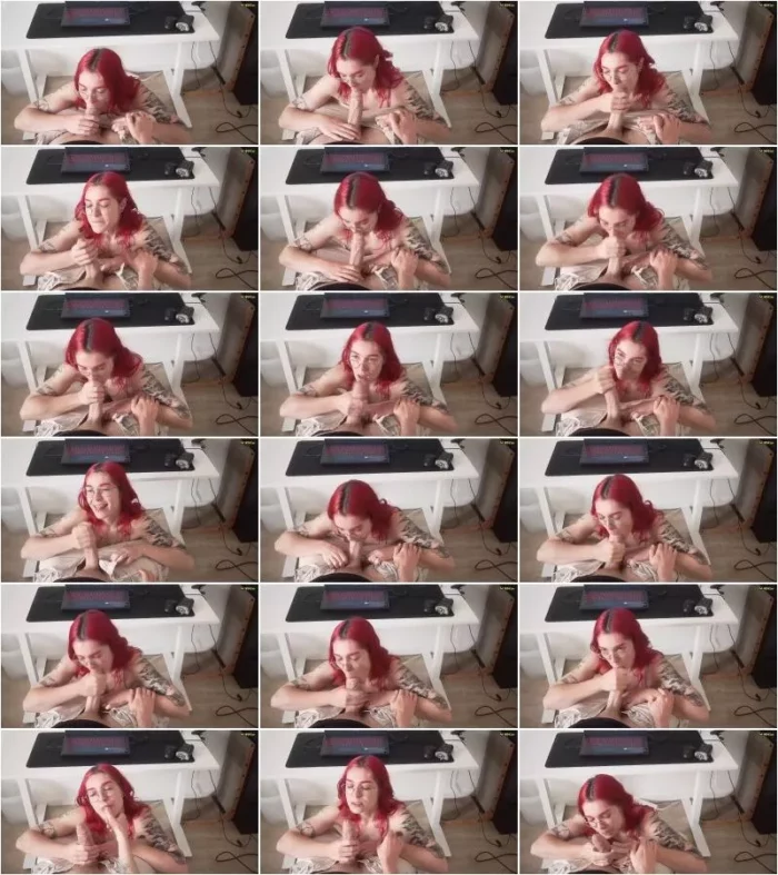 CedricAndSofi - Ich habe ihn mit einem Blowjob vom Zocken abgelenkt [FullHD 1080p] (MDH)
