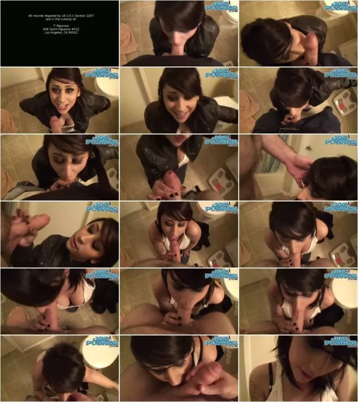 Joe Pusher - Stacie Bathroom Bj [HD 720p] (Amateur)