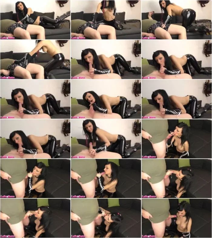 Laila-Banx - 100% SPERMAGIER - Teenie Lack-Schlampe blast, bis es Wichse regnet [FullHD 1080p] (MDH)