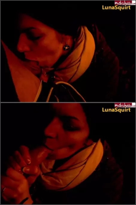 LunaSquirt - Auf dem Weihnachtsmarkt Blowjob mit happyend [SD 720p] (MDH)
