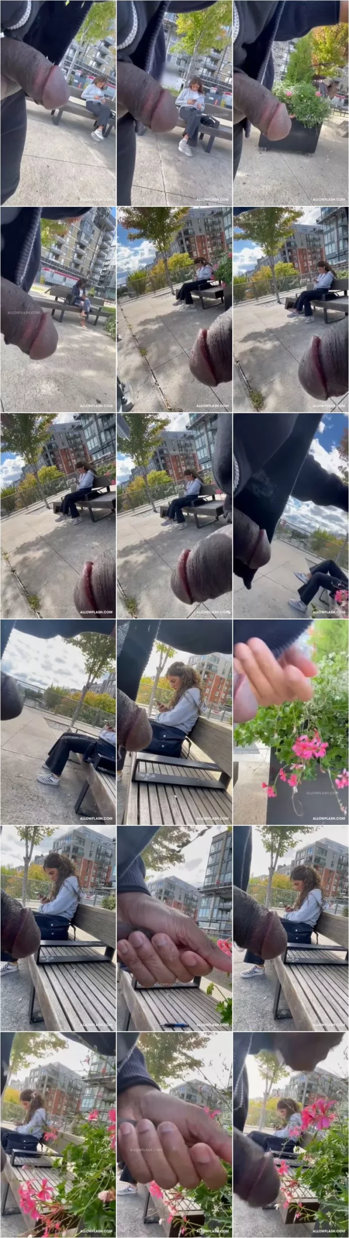 lessymat - BBC taking notes and sexy brunette teen looked at the dick in the square [SD 1914p] (Interracial)