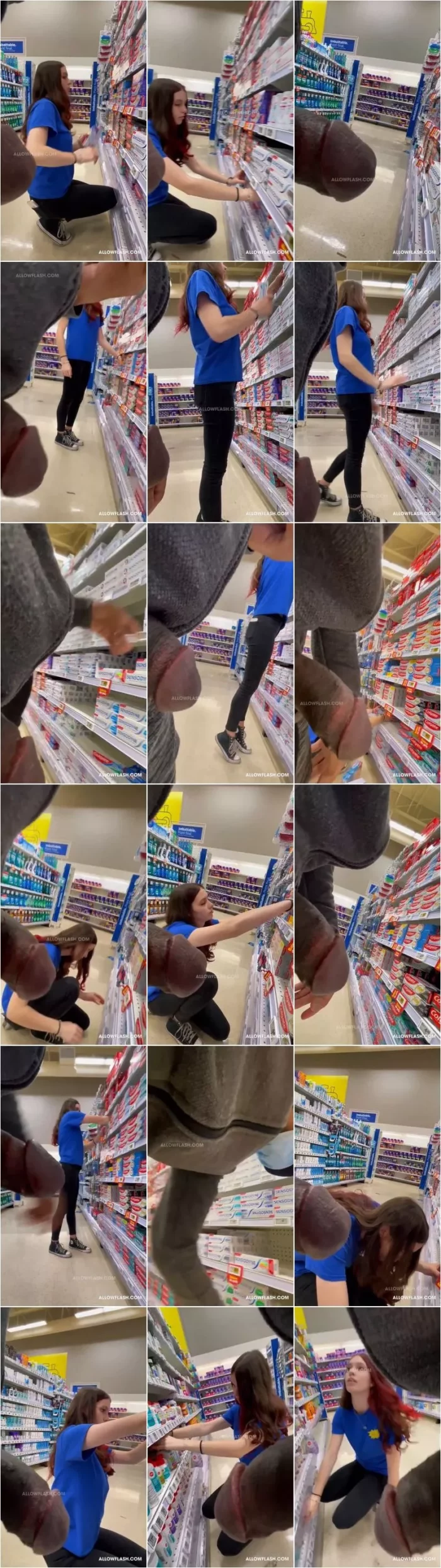 lessymat - Damn! Hot teen pharmacy employee looking at black cock [SD 1820p] (Interracial)