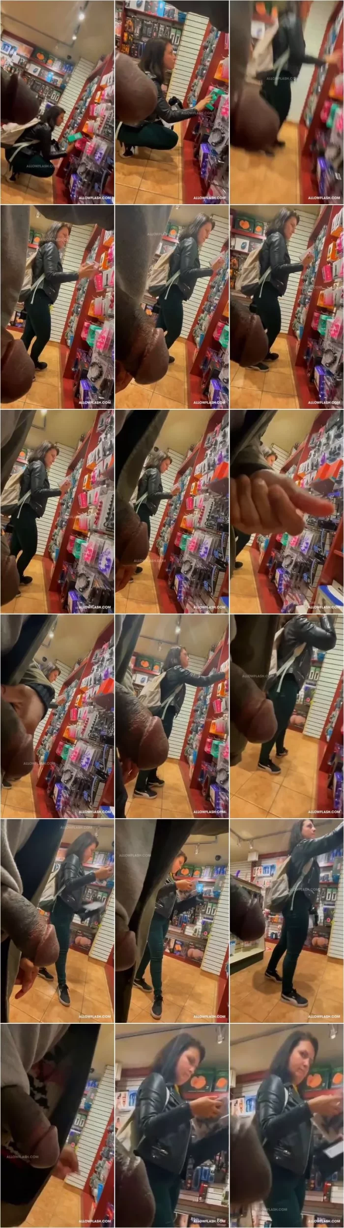 lessymat - Sexy milf looked at black dick in store [SD 1920p] (Interracial)