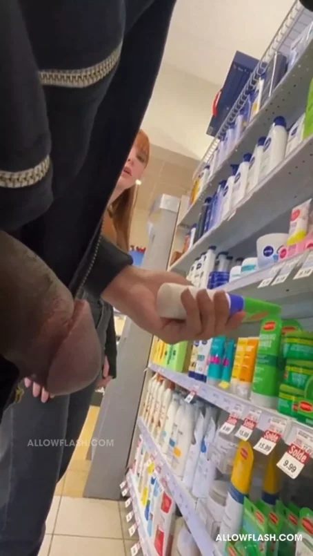 lessymat - damn! Hot redhead saleswoman looking at black dick [SD 1914p] (Interracial)