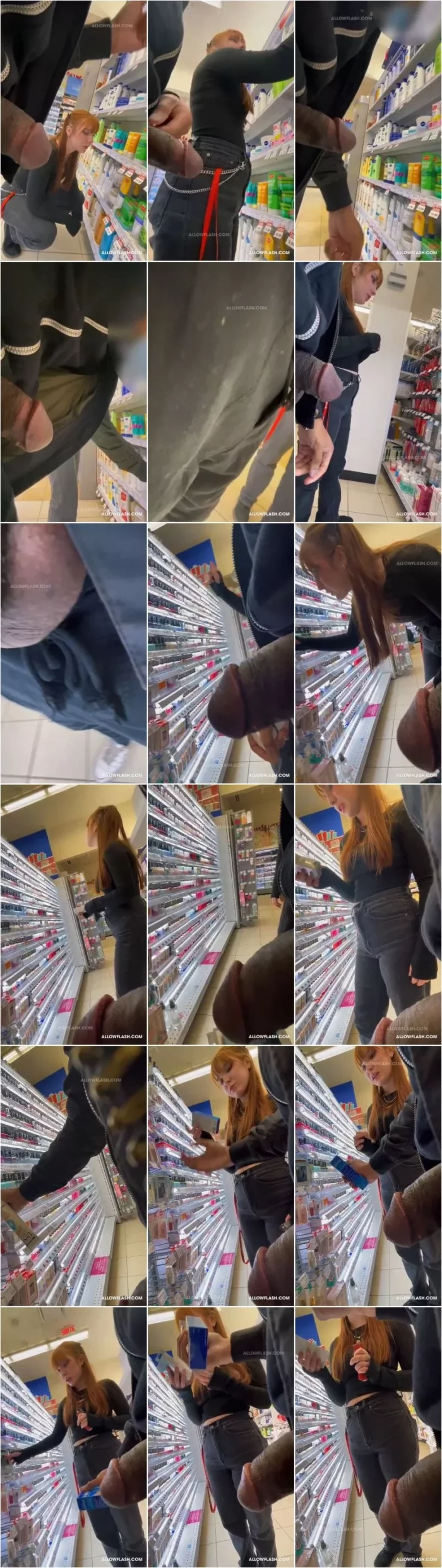 lessymat - damn! Hot redhead saleswoman looking at black dick [SD 1914p] (Interracial)
