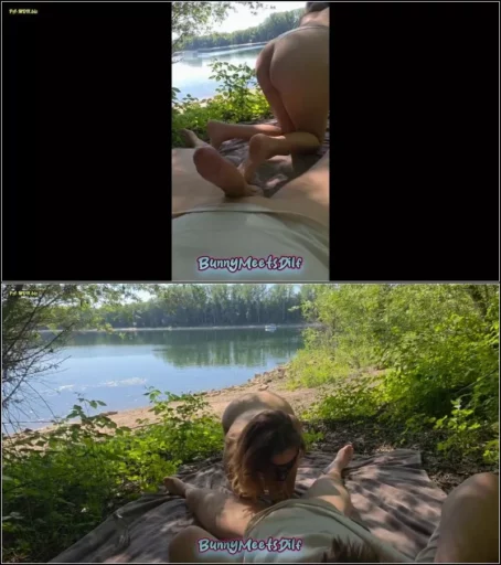 BunnyMeetsDIlf - Erstes Mal Outdoor Risky - Bunny Blast Und Wird Doggy Am Fluss Gevogelt [FullHD 1080p] (MDH)