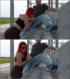 Iron_desire - RISKANTER PUBLIC Blowjob am Bahnhof - Einer kommt punktlich [FullHD 1080p] (MDH)