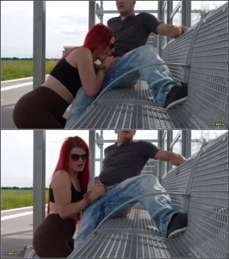 Iron_desire - RISKANTER PUBLIC Blowjob am Bahnhof - Einer kommt punktlich [FullHD 1080p] (MDH)