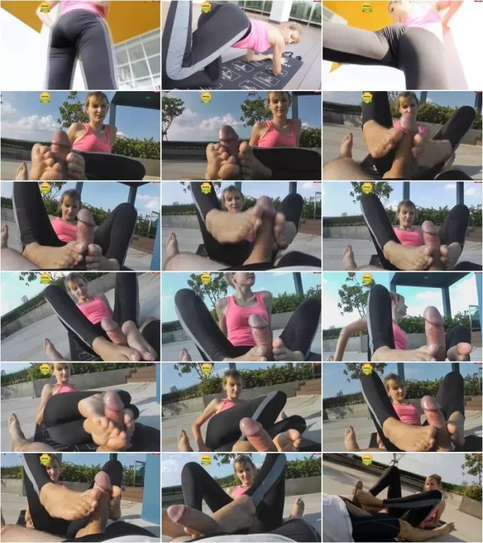 KatiesClub - Footjob in sexy yoga pants [FullHD 1080p] (MDH)