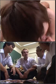 Japanese Girls - Video BTD-061 [SD 480p] (Japanese Bukkake Orgy)