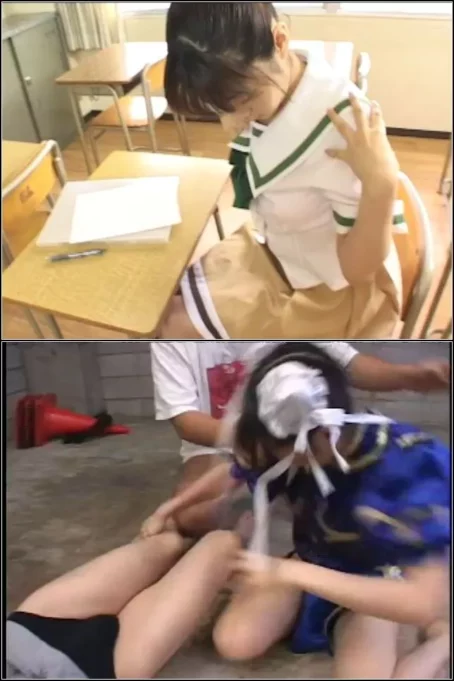 Japanese Girls - Video DW-30 [SD 480p] (Japanese Bukkake Orgy)