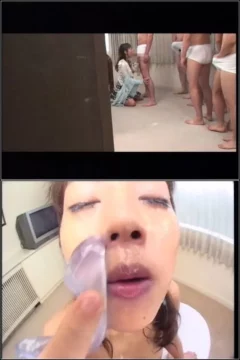 Japanese Girls - Video EXD-034 [SD 480p] (Japanese Bukkake Orgy)