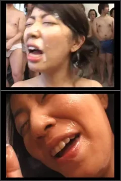 Japanese Girls - Video MDXD-032 [SD 480p] (Japanese Bukkake Orgy)