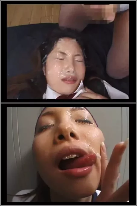 Japanese Girls - Video MDXD-049 [SD 480p] (Japanese Bukkake Orgy)