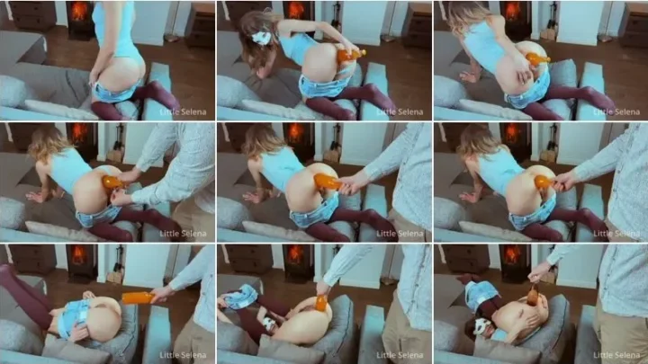 Screenshot 2 from Little Selena – This weekend, my master brought some bottles 15.05.2023 [FullHD 1080p] (Fansly)