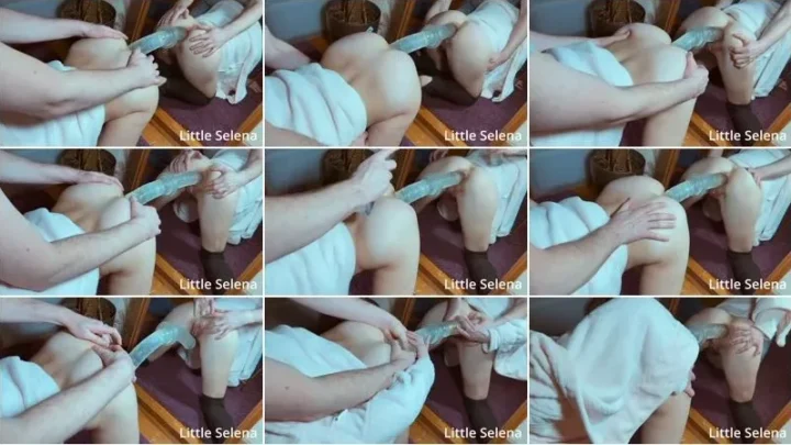Screenshot 3 from Little Selena – When your boyfriend helps to you stretch exercise 30.04.2023 [FullHD 1080p] (Fansly)
