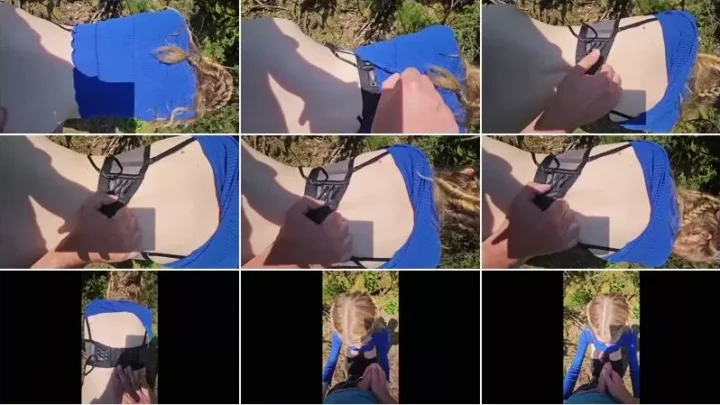 Screenshot 2 from Bikergirl_97 – Geiler Wald Fick mit Creampie [FullHD 1080p] (MDH)