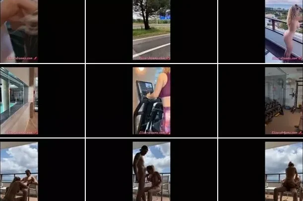 Screenshot 2 from Elisa dreams – Flashing in public and Sex in Barcelona (Day1) 25.09.2020 [FullHD 1080p] (Elisa-dreams)
