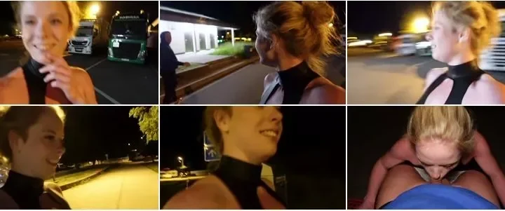Screenshot 2 from Mia_Adler – SPERMAWALK – AOFICK – PUBLIC – A8 GRATISNUTTE vom Trucker-Rasthof [FullHD 1080p] (MDH)