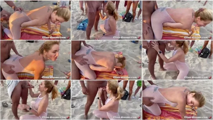 Screenshot 3 from Elisa dreams – Sex Challenge 2021 – Sex by random guys on the beach 07.10.2021 [FullHD 1080p] (Elisa-dreams)