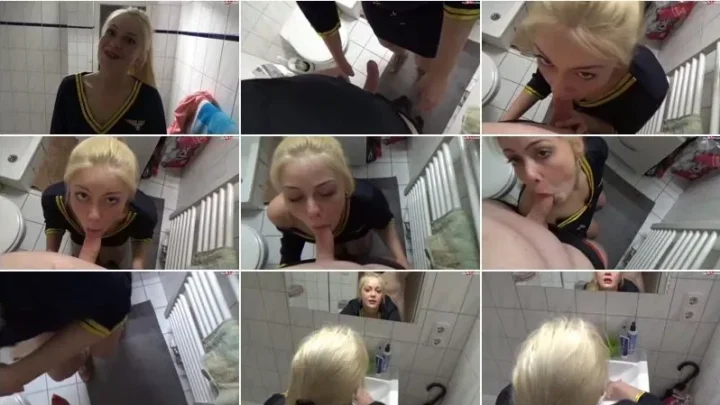 Screenshot 2 from Trinity-pervers – Versaute Stewardess blast und fickt gerne vor der Arbeit [HD 720p] (MDH)