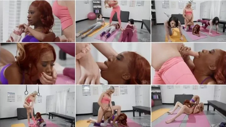 Screenshot 2 from Tori Easton, Mini Stallion – Fucking Her ASSana [FullHD 1080p] (TransAngels)