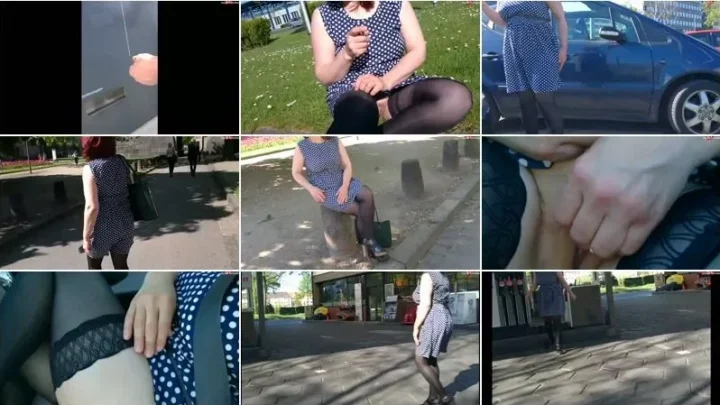 Screenshot 2 from nylonwife – Trefftour durch Park, Burgerladen, Tanke bis zum Megaschwanz AO Fick [HD 720p] (MDH)