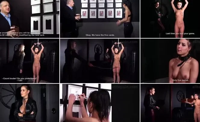 Screenshot 2 from Elite Pain – Cards of pain RLD – Cynthia [HD 720p] (BDSM)