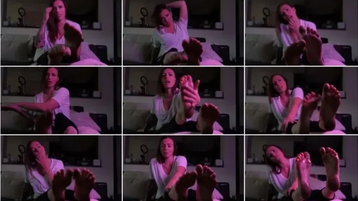 Screenshot 2 from yogabella  – Mom\’s Foot Massage [FullHD 1080p] (Dildo)