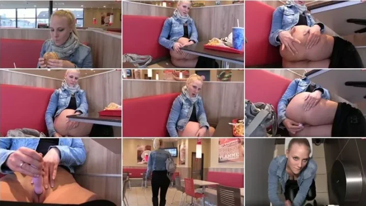 Screenshot 2 from Lara-CumKitten – Fast Food Quickie – Public im Burger Laden [FullHD 1080p] (MDH)