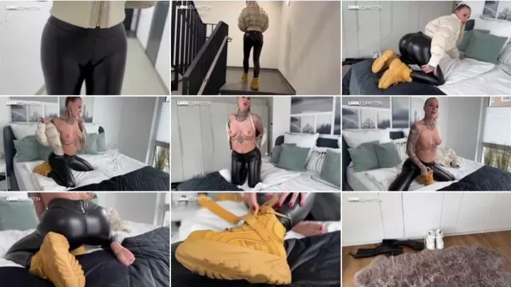 Screenshot 2 from Lara-CumKitten – Mein GEHEIMER FETISCH – So befriedige ich mich mit meinen BOOTS [FullHD 1080p] (MDH)