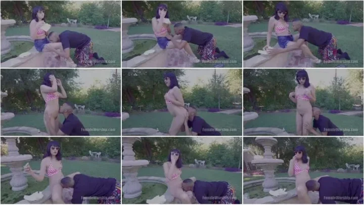 Screenshot 2 from Leda Lotharia, Lawson Jones – Female Worship №674 [FullHD 1080p] (Femdom)