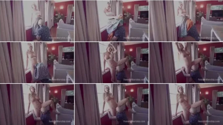 Screenshot 2 from Katie Morgan, Oliver Davis – Female Worship №767 [FullHD 1080p] (Femdom)