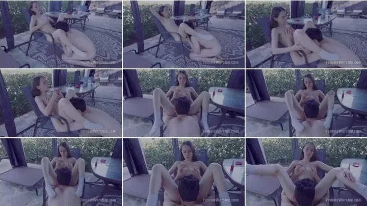 Screenshot 2 from Sia Wood, Nick Strokes – Female Worship №839 [FullHD 1080p] (Femdom)
