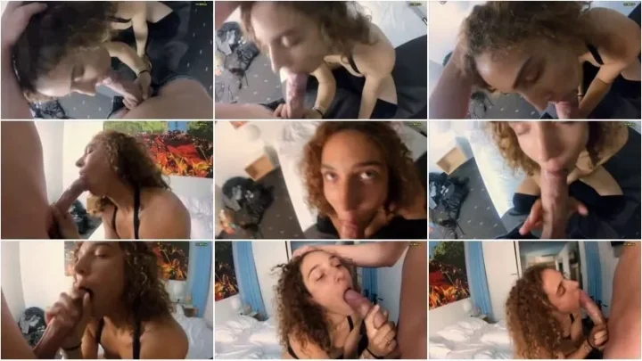Screenshot 2 from unfassbar-ich – 100 Prozent Amateur – Lockenkopf-TEENIE bei intensiven Blowjob und DEEPTHROAT gefilmt [FullHD 1080p] (MDH)
