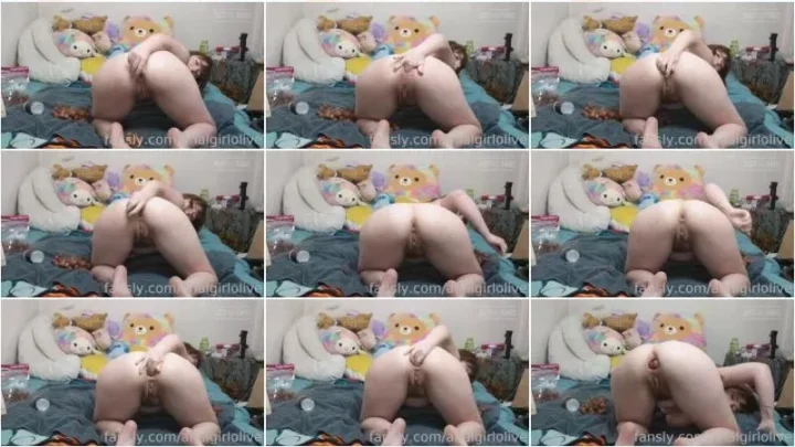 Screenshot 2 from AnalGirlOlive – Filling my ass with grapes custom [FullHD 1080p] (Dildo)