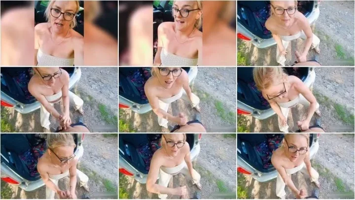 Screenshot 2 from Lilly_33 – Bin ich jetzt zu weit gegangen – Am Parkplatz fremden abgewichst [FullHD 1080p] (MDH)