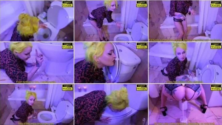 Screenshot 1 from Forest whore – Dirty Talk: I Teach You How to Clean the Toilet 15.04.2024 [FullHD 1080p] (Dildo)