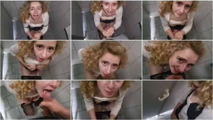 Screenshot 3 from MaryjaneAuryn – Auf offentlicher Toilette fremden Schwanz abgemolken [FullHD 1080p] (MDH)