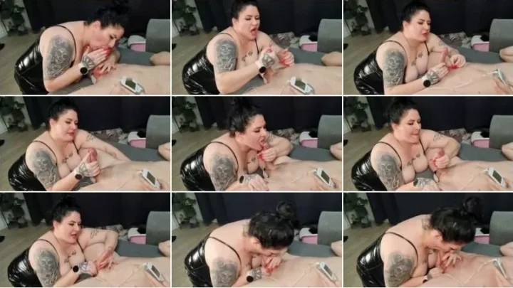 Screenshot 3 from curvyladylena – EIER UNTER STROM GESETZT – EXTREMES TEASING UND EDGING BIS ZUR EXPLOSION IN MEIN SCHLUCKMAUL [FullHD 1080p] (MDH)