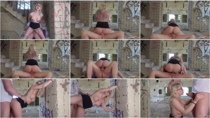 Screenshot 3 from Jason-Steel – Deutsche Studen MalinaRox nach der Uni im Lost Place gefickt [FullHD 1080p] (MDH)