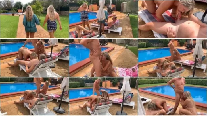 Screenshot 2 from SweetSusiNRW – Geil zu 4 am Pool gefickt [HD 720p] (MDH)