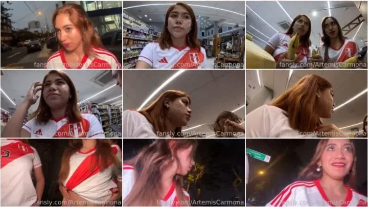 Screenshot 3 from Artemis Carmona – Marina Gold Peruvian Cumwalk Queens [FullHD 1080p] (Latina)