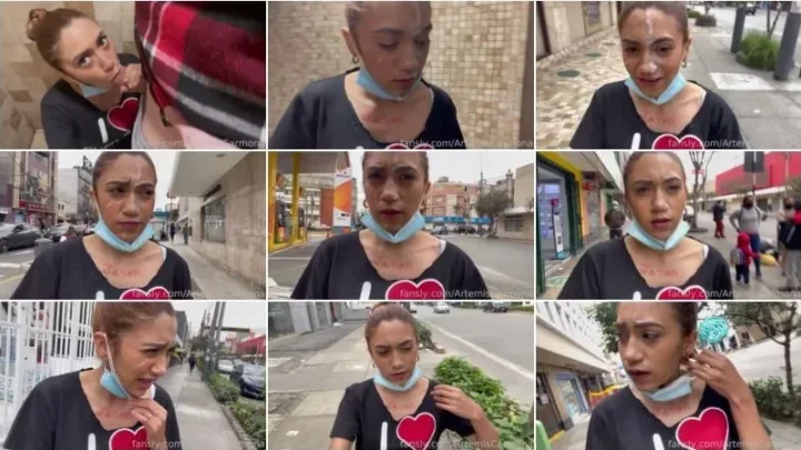 Screenshot 1 from Artemis Carmona – Cumwalk 3 [FullHD 1080p] (Latina)